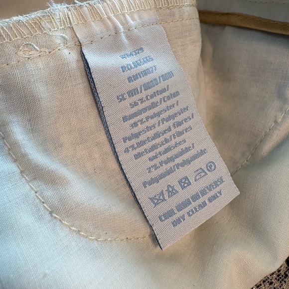 Boden Metalic Silver Bistro Crop Trouser - Picture 14 of 15